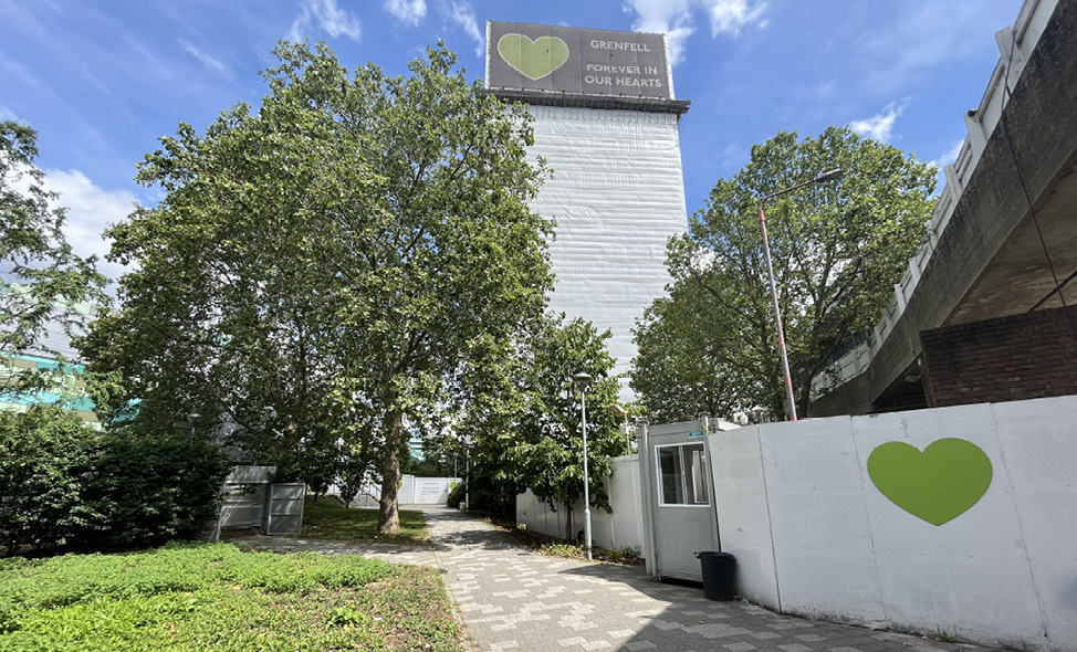 Grenfell Tower memorial