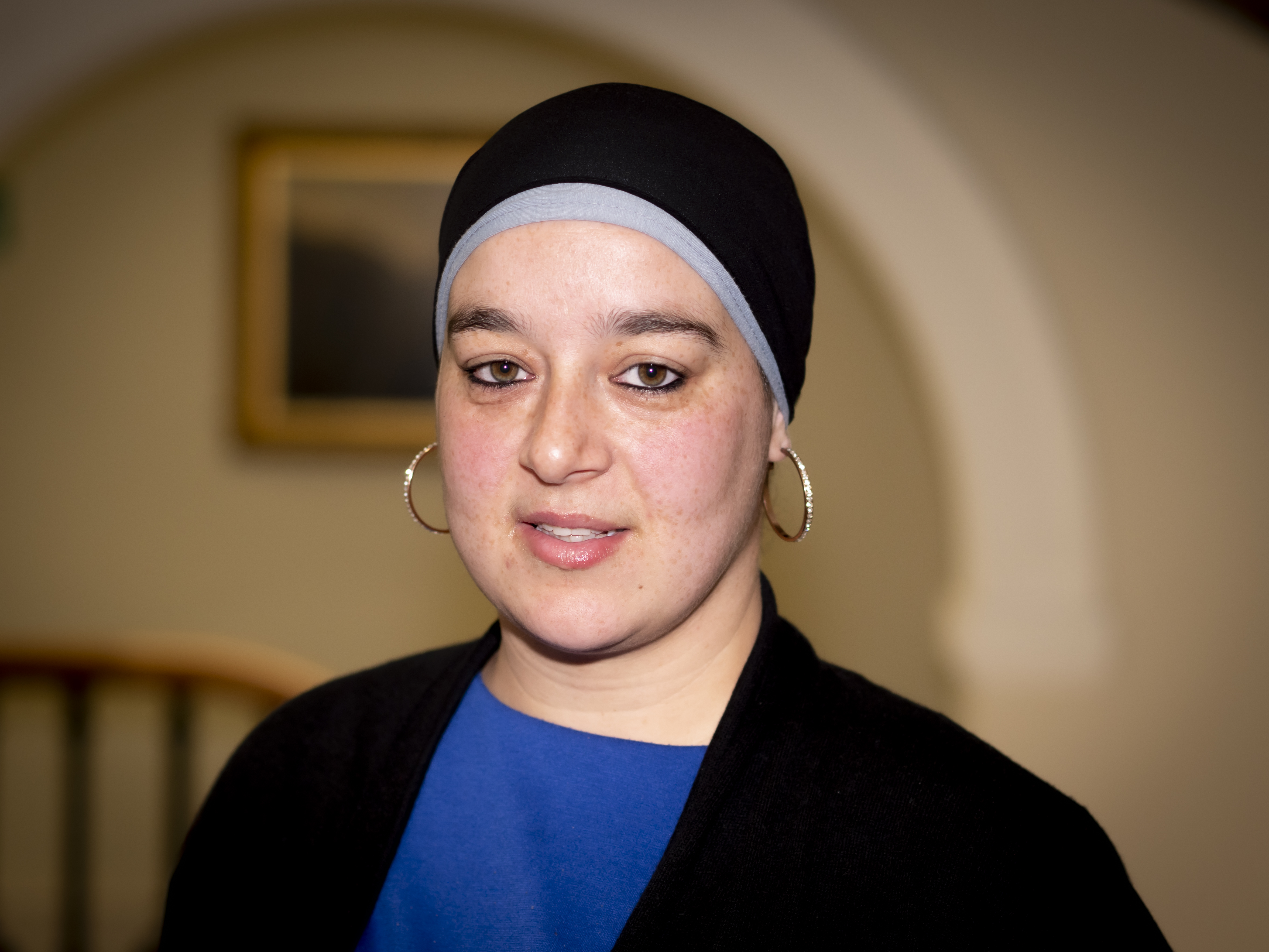 Hanan Cherbika, one of the Memorial Commission's community representatives for former residents
