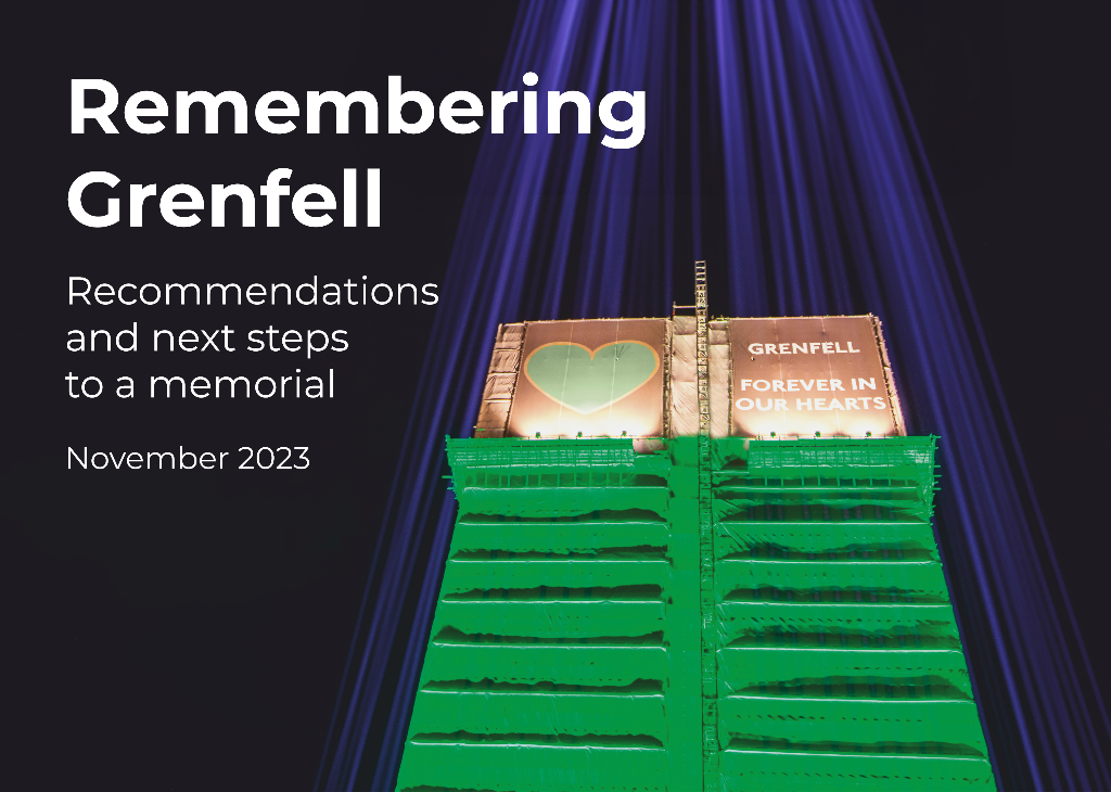 Remembering Grenfell: Recommendations and next steps to a memorial