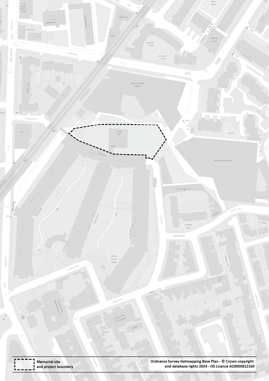 Memorial site base plan